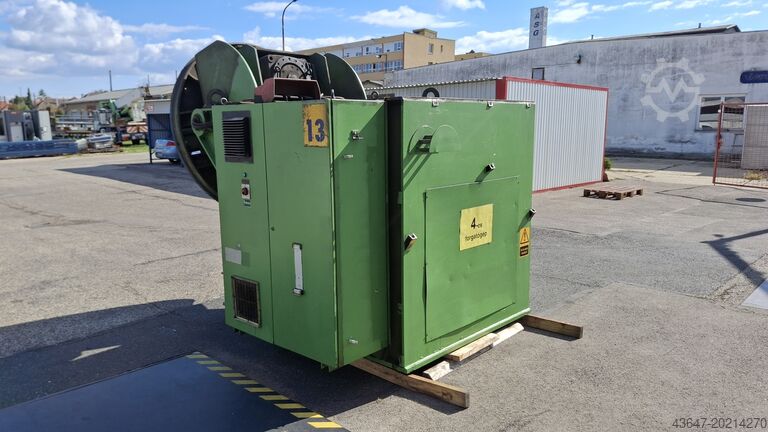 Schweißtisch mit Drehvorrichtung, Schweiß-Positionierer Heinrichsglück TB 10 E