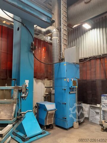 Industrieroboter + Positionierer Cloos Romat 350