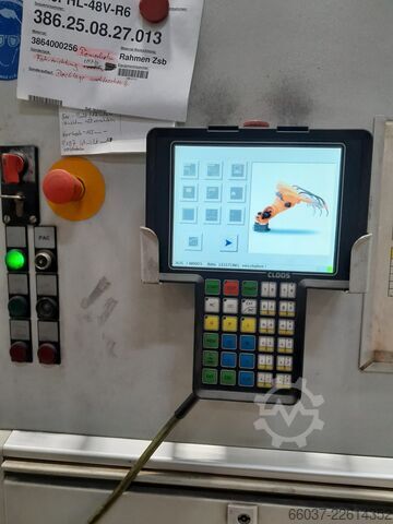 Industrieroboter + Positionierer Cloos Romat 350