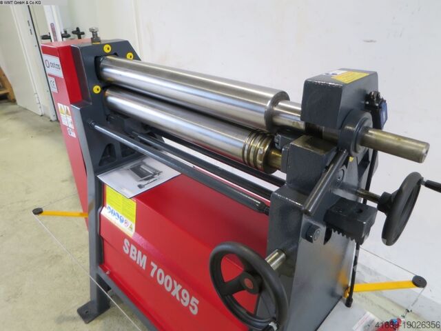 Blechbiegemaschine - 3 Walzen OSTAS SBM 700 x 95