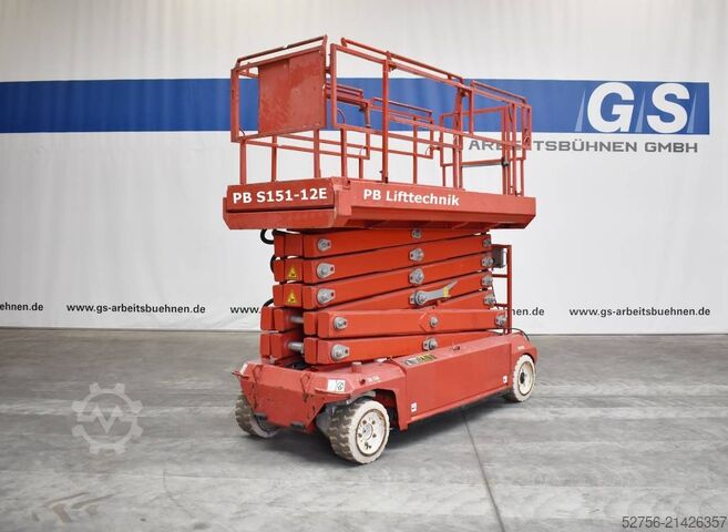 Scherenhebebühne PB Lifttechnik S151-12E