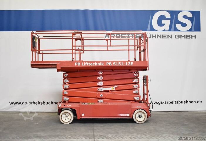 Scherenhebebühne PB Lifttechnik S151-12E
