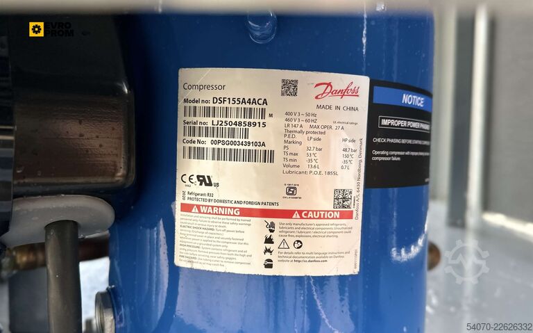Chiller New Industrial Chiller CARRIER - 100 KW | With warranty