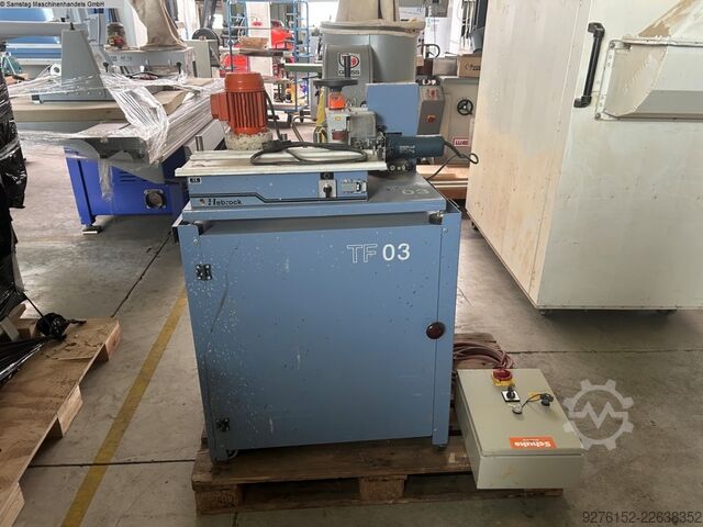 Edge rounding milling machine HEBROCK TF 03