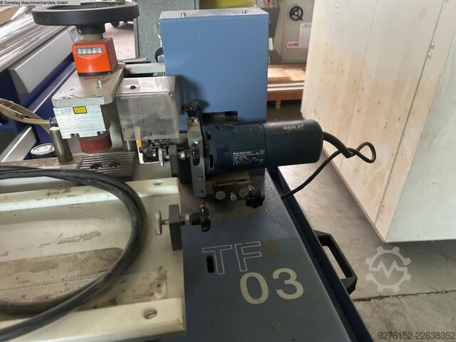 Edge rounding milling machine HEBROCK TF 03