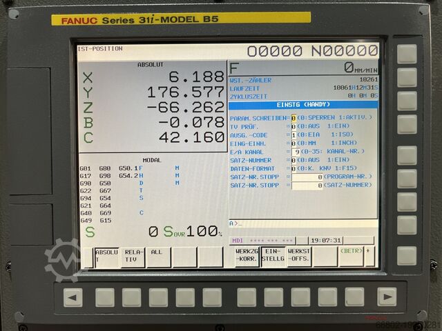 Machining center FANUC α-D21MiA5 CNC