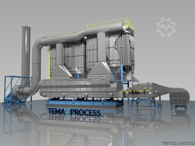 Drying system Tema Process Shaking Fluid Bed Dryer / Cooler