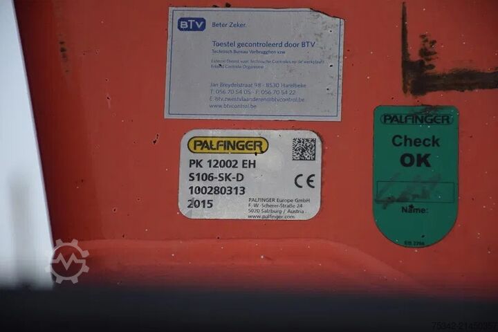 Loading platform Mercedes-Benz Arocs 2830