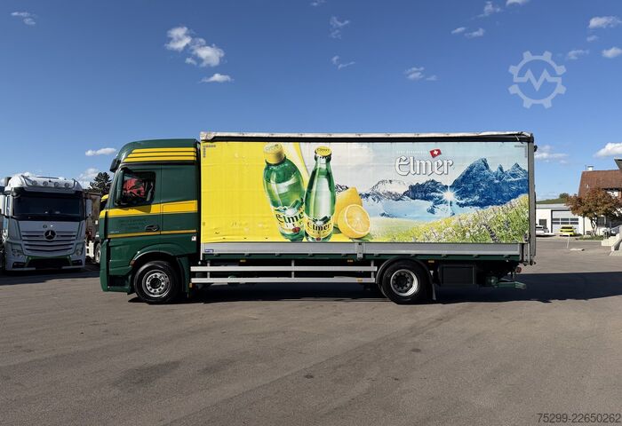 LKW mit Pritsche & Plane Mercedes-Benz Actros 1845 4x2 Plane/HB / Swiss-Vehicle