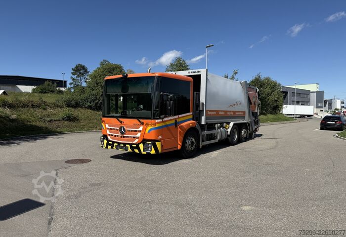 Müllwagen Mercedes-Benz Econic 2635 6x2 Faun / Swiss-Vehicle