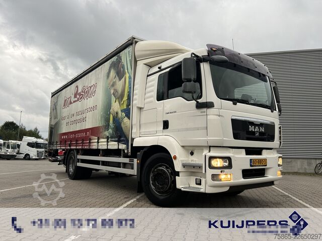 Curtain sided Man TGM 18.290 Euro 5 / 18 Ton / 552 dkm / Curtains...