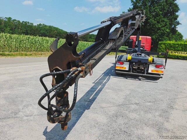Hakenarmsystem MAN TGS 35.440 8x4 tridem Euro6 Containertruck + Pa...
