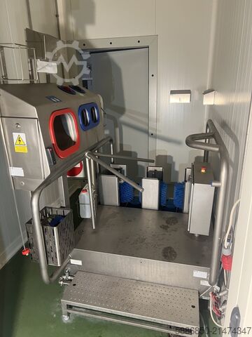 Hygienic sanitary sluice  