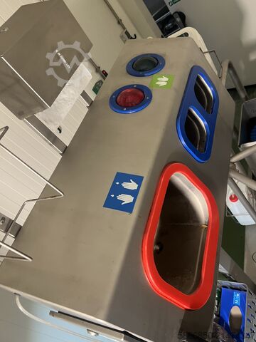 Hygienic sanitary sluice  