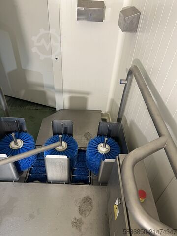 Hygienic sanitary sluice  