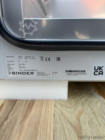 Binder FP 400 laboratory drying oven Binder FP 400
