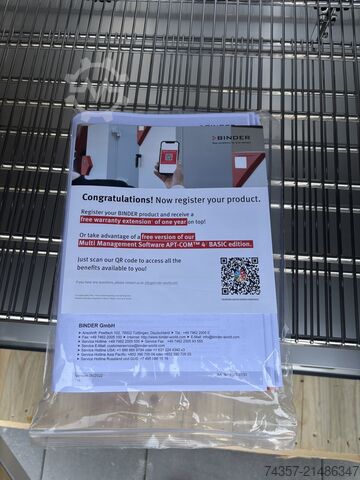 Binder FP 400 laboratory drying oven Binder FP 400