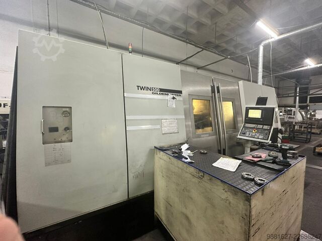 CNC turning and milling center Gildemeister TWIN 500