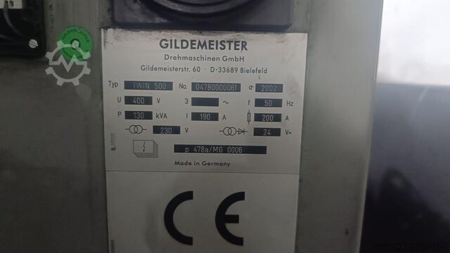 CNC turning and milling center Gildemeister TWIN 500