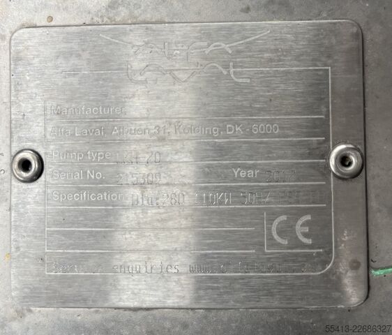 Centrifugal pump Alfa Laval LKH 70
