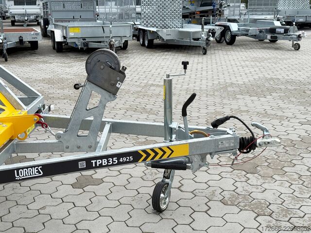 Kabeltrommelanhänger Lorries TPB35-4925 | HANDSEILWINDE 280X165CM 3500KG KABELTROMMELANHÄNGER