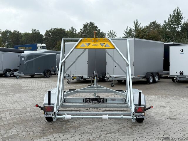 Kabeltrommelanhänger Lorries TPB35-4925 | HANDSEILWINDE 280X165CM 3500KG KABELTROMMELANHÄNGER