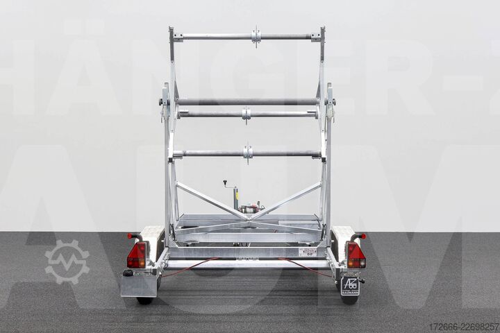 Kabeltrommelanhänger Stedele KTT 35 | E-WINDE | MICROROHRAUFNAHME 330X163CM 3500KG KABELTROMMELANHÄNGER