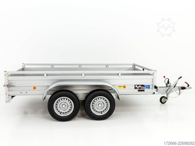 Kastenanhänger Koch-Anhänger 7.26 300X150X45CM 2600KG TIEFLADER
