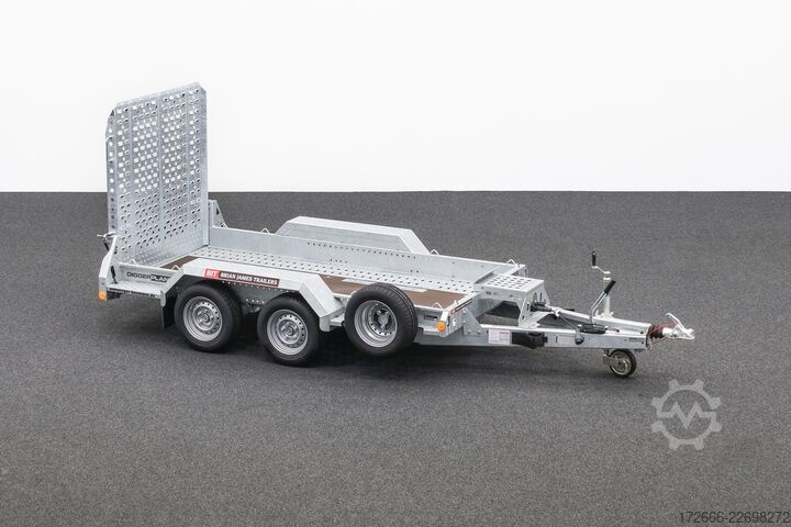 Baumaschinenanhänger Brian James Trailers DIGGER PLANT 543-2813-27-2-13 | SCHWERLASTRAMPE 280X130CM 2700KG BAUMASCHINENANHÄNGER
