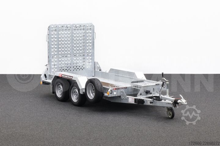 Baumaschinenanhänger Brian James Trailers DIGGER PLANT 543-2813-27-2-13 | SCHWERLASTRAMPE 280X130CM 2700KG BAUMASCHINENANHÄNGER