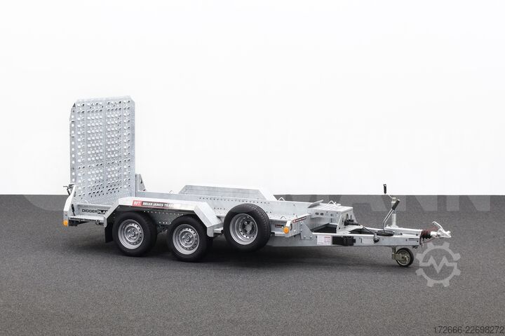 Baumaschinenanhänger Brian James Trailers DIGGER PLANT 543-2813-27-2-13 | SCHWERLASTRAMPE 280X130CM 2700KG BAUMASCHINENANHÄNGER