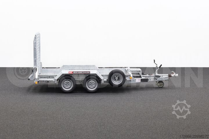 Baumaschinenanhänger Brian James Trailers DIGGER PLANT 543-2813-27-2-13 | SCHWERLASTRAMPE 280X130CM 2700KG BAUMASCHINENANHÄNGER