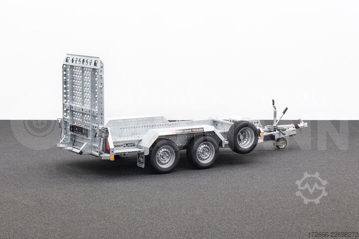 Baumaschinenanhänger Brian James Trailers DIGGER PLANT 543-2813-27-2-13 | SCHWERLASTRAMPE 280X130CM 2700KG BAUMASCHINENANHÄNGER