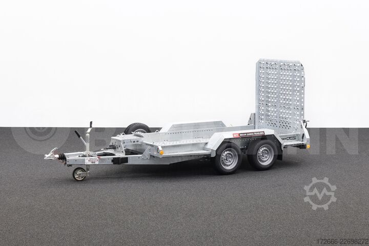 Baumaschinenanhänger Brian James Trailers DIGGER PLANT 543-2813-27-2-13 | SCHWERLASTRAMPE 280X130CM 2700KG BAUMASCHINENANHÄNGER