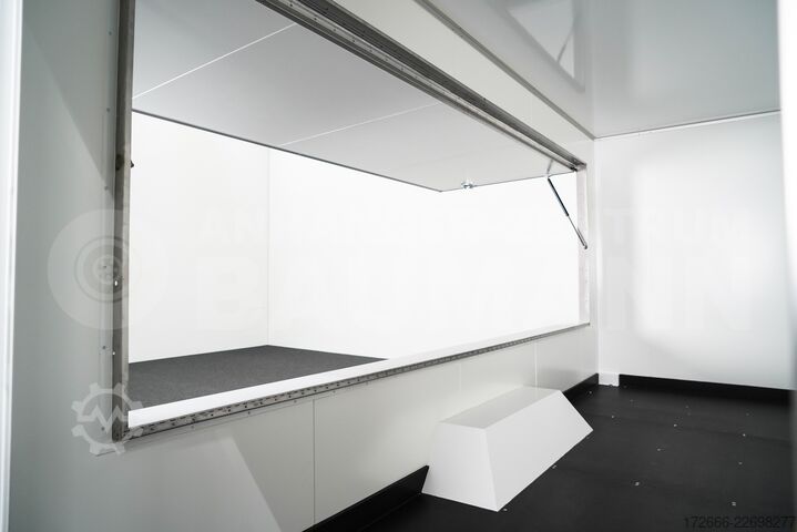 Verkaufsanhänger Vezeko VEA 27.50 PROFI | SILBER 500X200X235CM 2700KG VERKAUFSANHÄNGER