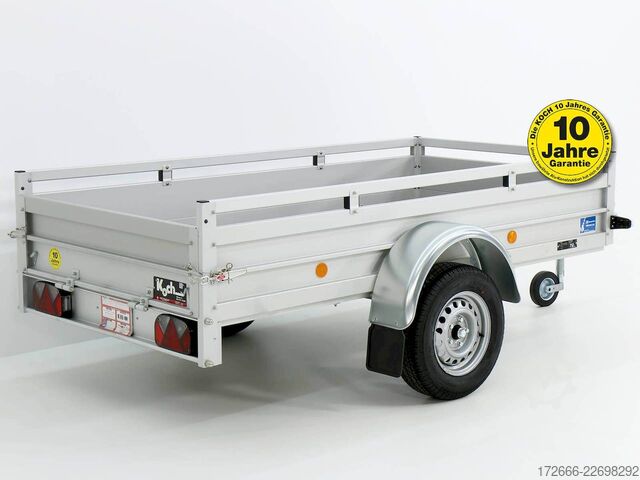 Box trailer Koch-Anhänger U4 250X125X45CM 750KG TIEFLADER