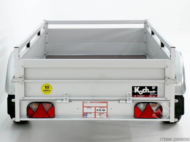 Box trailer Koch-Anhänger U4 250X125X45CM 750KG TIEFLADER