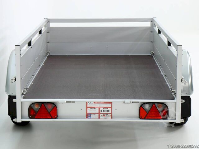 Box trailer Koch-Anhänger U4 250X125X45CM 750KG TIEFLADER