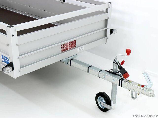 Box trailer Koch-Anhänger U4 250X125X45CM 750KG TIEFLADER