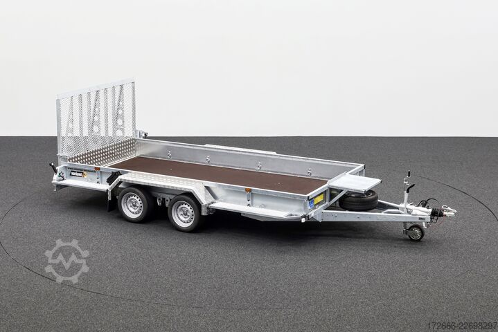 Heavy equipment trailer Variant 3518 M4 | MAXI LOAD 400X180CM 3500KG BAUMASCHINENANHÄNGER | RAMPE