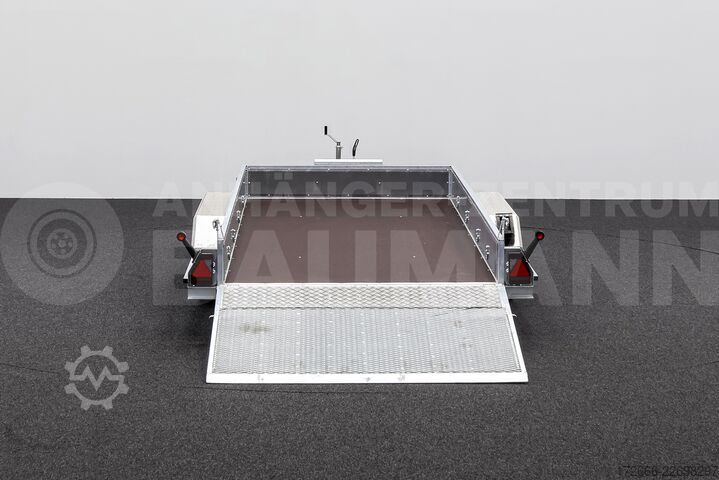 Heavy equipment trailer Variant 3518 M4 | MAXI LOAD 400X180CM 3500KG BAUMASCHINENANHÄNGER | RAMPE
