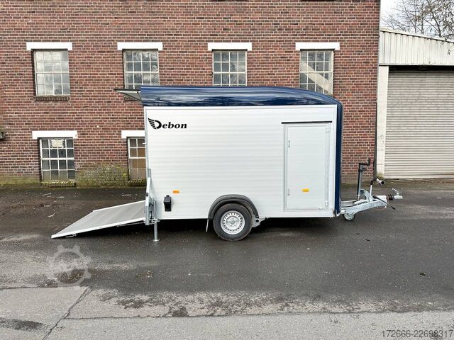 Kofferanhänger Debon CHEVAL LIBERTE DEBON C400 ALU ROADSTER DUNKELBLAU +SEITENTÜR