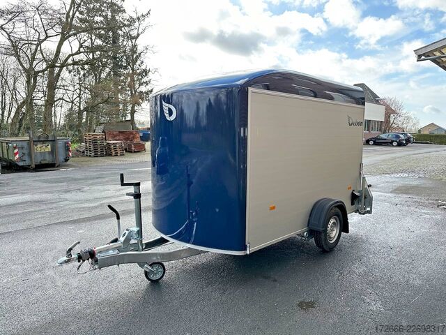 Kofferanhänger Debon CHEVAL LIBERTE DEBON C400 ALU ROADSTER DUNKELBLAU +SEITENTÜR