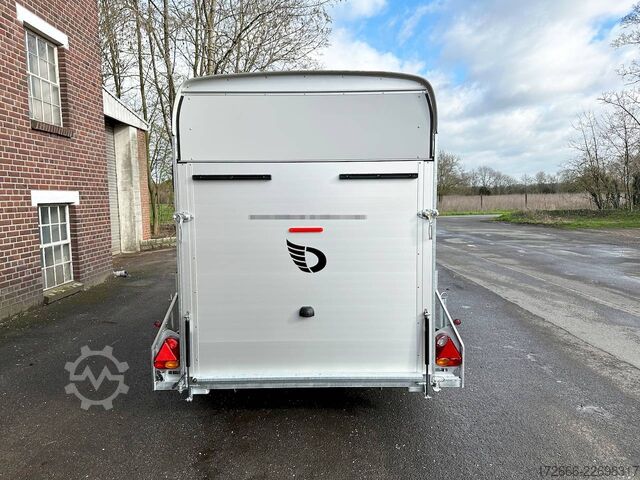 Kofferanhänger Debon CHEVAL LIBERTE DEBON C400 ALU ROADSTER DUNKELBLAU +SEITENTÜR