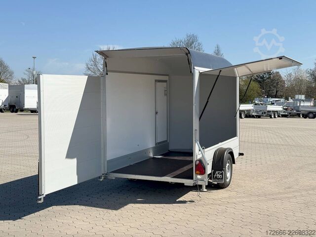 Kofferanhänger Debon CHEVAL LIBERTE DEBON C300 WABENKERN ROADSTER SCHWARZ +SEITENKLAPPE +SEITENTÜR