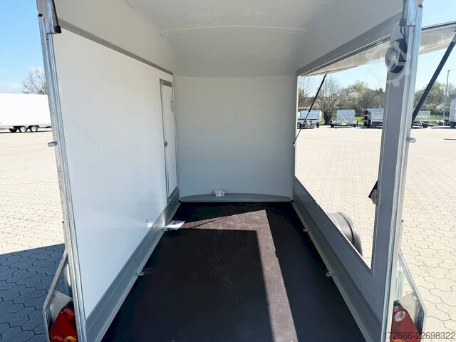 Kofferanhänger Debon CHEVAL LIBERTE DEBON C300 WABENKERN ROADSTER SCHWARZ +SEITENKLAPPE +SEITENTÜR