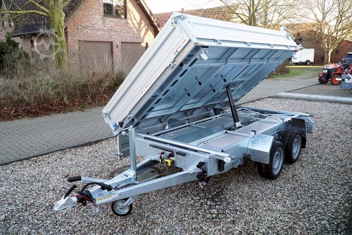 Dreiseitenkipper Humbaur HTK 2700.31 | E-PUMPE 314X175X35CM 2700KG DREISEITENKIPPER