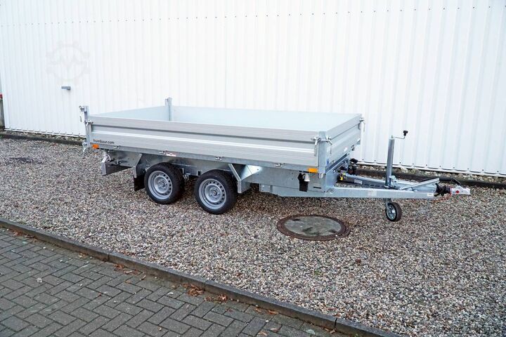 Dreiseitenkipper Humbaur HTK 2700.31 | E-PUMPE 314X175X35CM 2700KG DREISEITENKIPPER