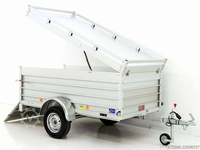 Deckelanhänger Koch-Anhänger U4 250X125X80CM 750KG | 2XBWE | DECKELANHÄNGER