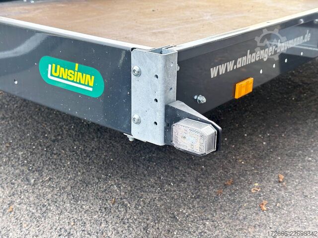 Low-loader trailer Unsinn UA 2615-7-13 260X155X15CM 750KG ABSENKANHÄNGER